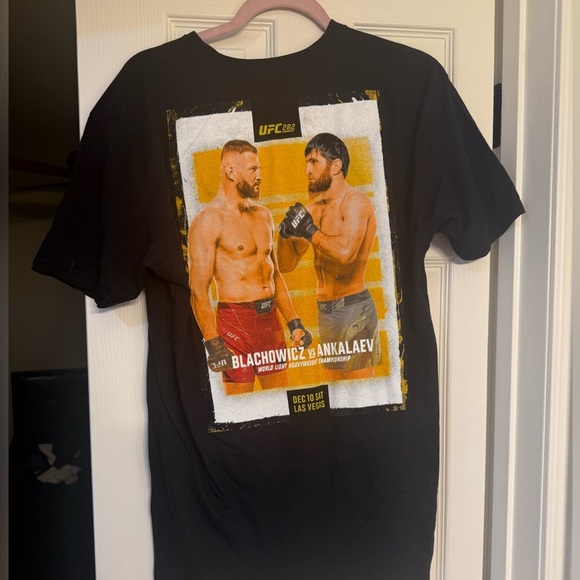 UFC 282 Blachowicz vs Ankalaev Graphic Tee Men’s size L - Picture 3 of 3